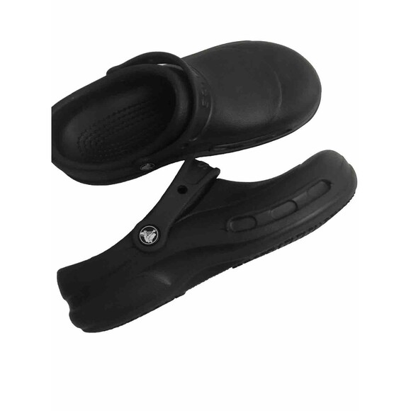 Crocs Shoes Mens Size 8 Classic Clog Sandals Black Waterproof Womens 10 Slip On main image 11